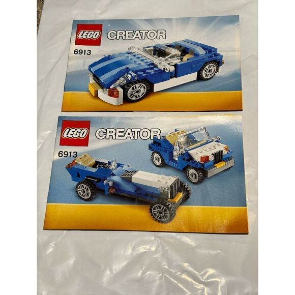 Lego Creator Manuals Only 6912 & 6913 & 6914 & 7292 Each Has 2 Manuals - Picture 3 of 5